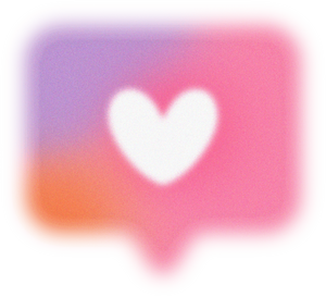 Buildable Abstract Glowing Gradient Aura Love Icon