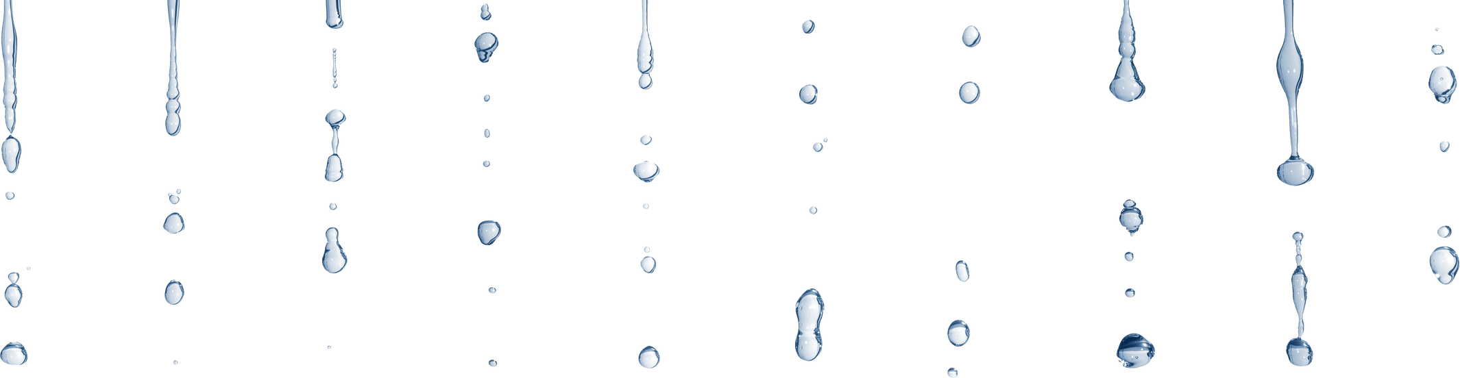 Drops of Water Transparent PNG